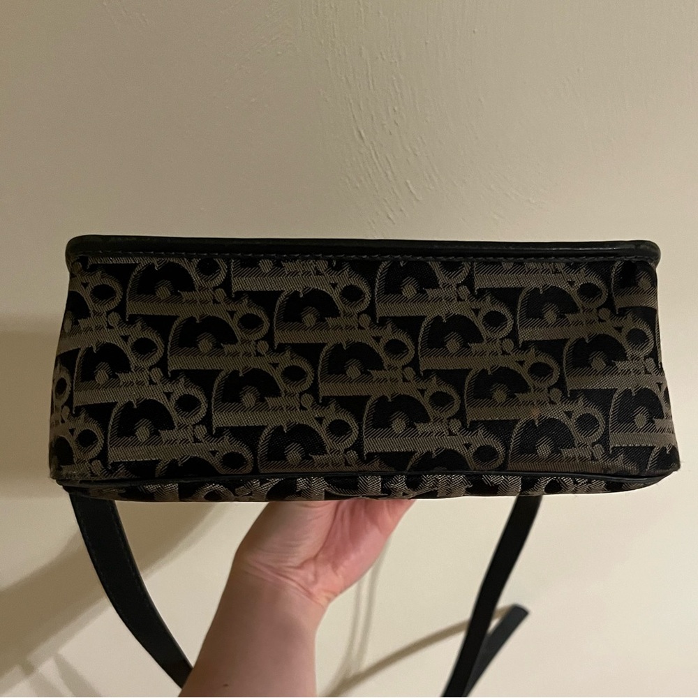 EUC Christian Dior Signature Oblique Pattern Crossbody Bag - Picture 6 of 10